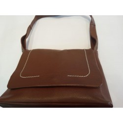 Bolso piel básico solapa clásico