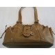 Bolso piel color camel hebilla Martineti